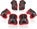Kids/Youth Knee Pad Elbow Pads Guards Protective Gear Set for Roller Skates Cycling  Bike Skateboard Inline Skatings Scooter Riding Sports
