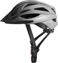 Bike Helmets for Adults, Mountain Bike Helmets for Men with Visor, Adjustable Fit Bicycle Helmet for Women, Road Recreational Cycling Helmet
