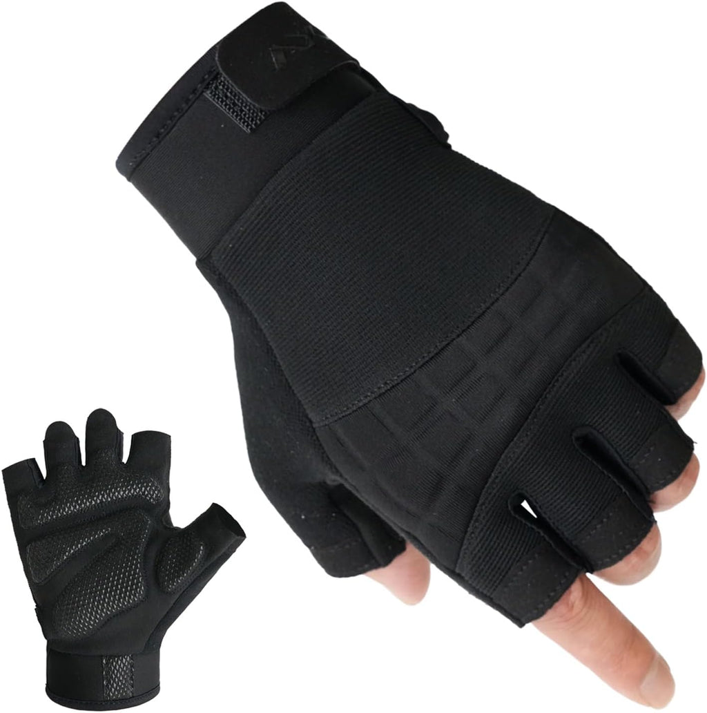 Workout Gloves for Men and Women, Exercise Gloves for Weight Lifting, Cycling, Gym, Training, Fitness Breathable and Snug Fit