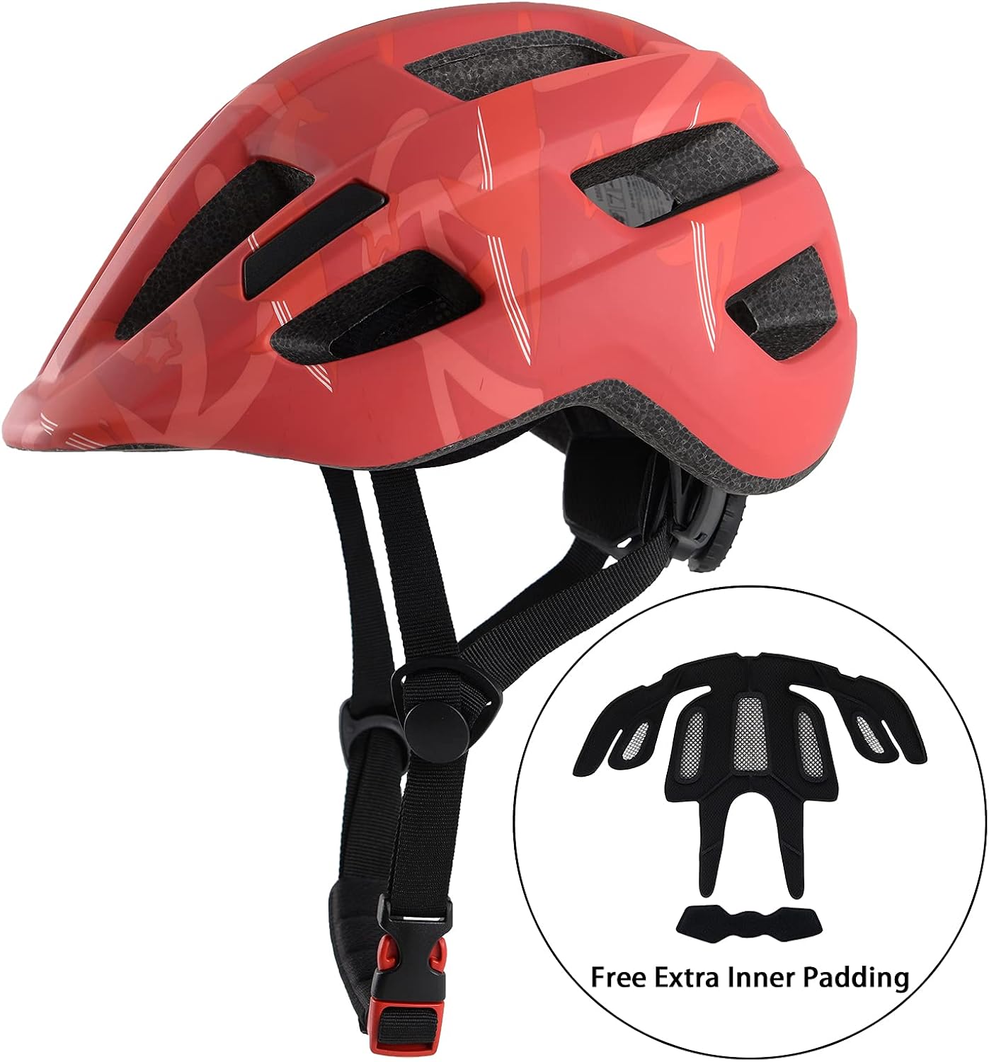 Kids Bike Helmet for Boys Girls,Toddler Bicycle Helmets ,Adjustable Children Multi-Sports Cycling Skateboard Scooter Roller Skating Lightweight Safety Helmet