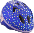 Classic Toddler and Baby Bike Helmet for Boys Girls Age 0/1/2/3/4/5 Year Old, Sugted Fit 44-52 cm, Dial Fit Adjustment and Full Range Padding, Extended Lower Shell, Integrated visor
