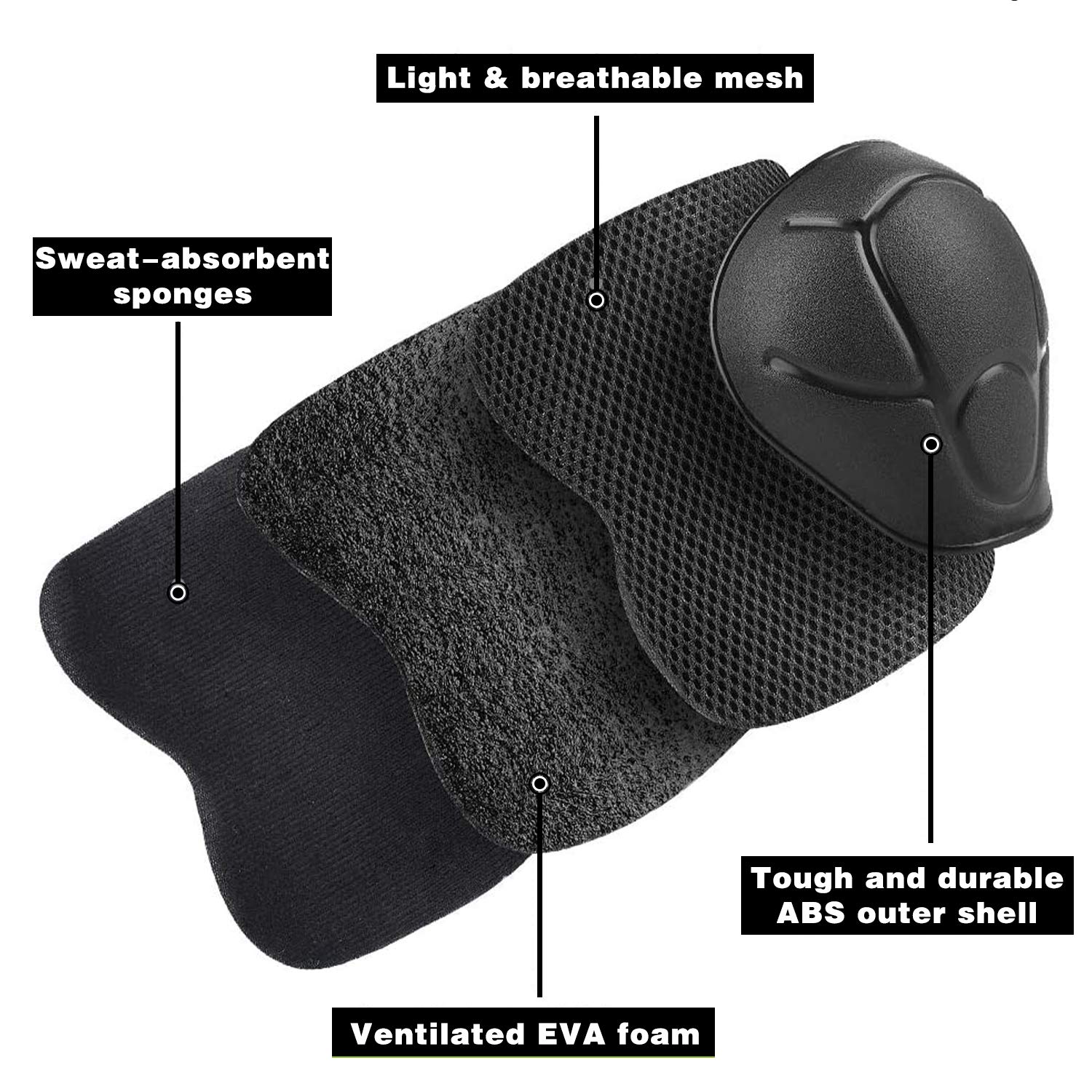 Knee Pads for Kids Knee pads and Elbow Pads Toddler Protective Gear Set Kids Elbow Pads and Knee Pads for Girls Boys with Wrist Guards 3 in 1 for Skating Cycling Bike Rollerblading Scooter